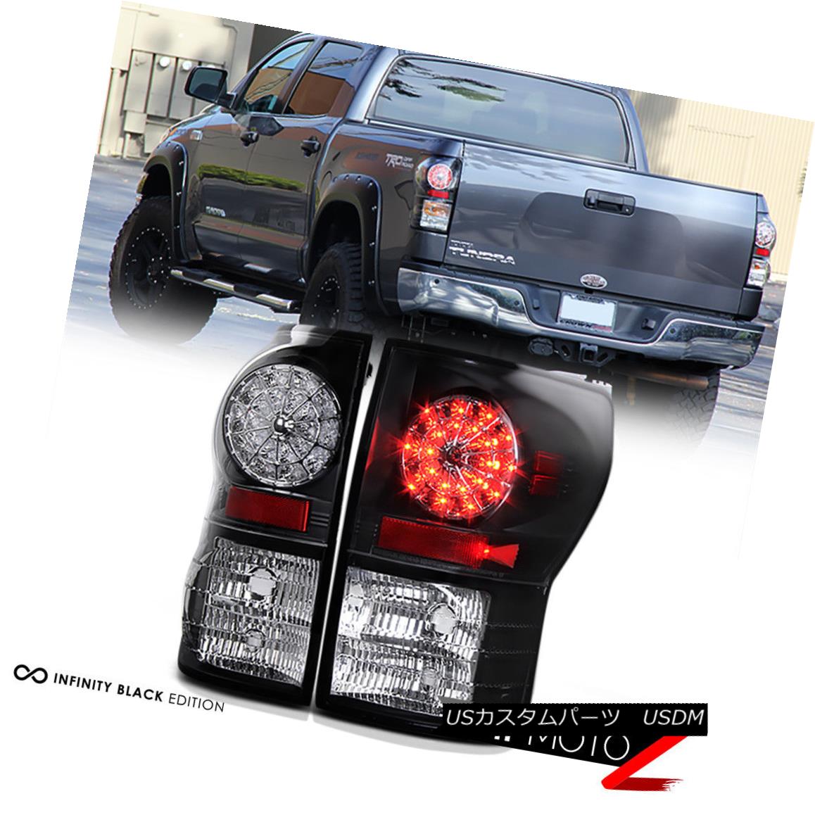 テールライト 2007-13 Tundra Chrome Projector Led Headlight+Led Tail Light+Fog Lamp 2007?13年トンドラクロームプロジェクターヘッドライト+ Ledテールライト+フォグランプ