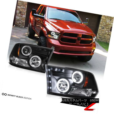 テールライト 09-18 Dodge RAM 1500 3500 Tail Light 3rd Brake Black Head Lamp Assembly SET PAIR 09-18ダッジRAM 1500 3500テールライト第3ブレーキブラックヘッドランプアセンブリSET PAIR