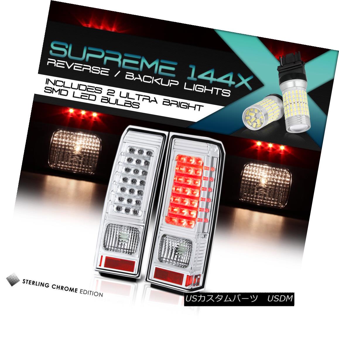 テールライト [360 Degree SMD Reverse] Hummer H3 06-10 New Chrome LED Tail Light Brake Signal [360度SMDリバース] Hummer H3 06-10新しいクロームLEDテールライトブレーキ信号