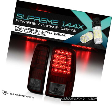 テールライト 360 DEGREE SMD BACKUP 00-06 GMC Yukon XL Tahoe Suburban C-Shape LED Tail Lights 360度SMDバックアップ00-06 GMC Yukon XL Tahoe郊外C形LEDテールライト