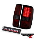 テールライト 2004-2008 Ford F150 STX Nighthawk Black Roof Cab Light Tail Lamps