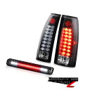 テールライト 1988-1998 C/K 1500|2500 C10 PickUp Black Smoke LED Cargo Third Brake Tail...