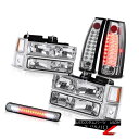テールライト 1994 1995 1996 1997 1998 Chevy CK Silverado Headlight LED Third Cargo Tai...