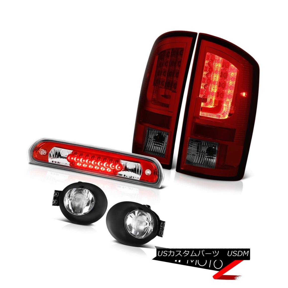 ơ饤 2003-2006 Dodge Ram 2500 5.7L Taillights Chrome Foglamps Red High STop Lamp LED 2003-2006 Dodge Ram 2500 5.7Lơ饤ȥեץåɥϥSTOPLED