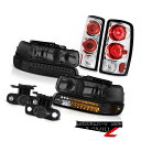 テールライト 2000-2006 Suburban LT Bumper SMD DRL Headlights Clear Tail Lights Project...