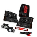 テールライト 2003-2006 Silverado 1500 Parking Light 3RD Brake Headlights Foglights Tail Lamps 2003-2006 Silverado 1500パーキングライト3RDブレーキヘッドライトフォグライトテールランプ(2)