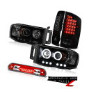 テールライト Angel Eye Headlight Sinister Black LED Brake Lamp 3rd Cargo 02 03 04 05 R...