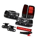 テールライト 2000-2006 Tahoe LS Roof cab lamp fog lights rear brake black bumper Headlamps 2000-2006タホLSルーフキャブランプフォグライトリアブレーキブラックバンパーヘッドランプ(2)
