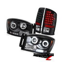 テールライト Dodge 2007-2008 RAM Black CCFL Halo Projector Headlamp Diamond LED Tail Light Dodge 2007-2008 RAM Black CCFL Haloプロジェクターヘッドランプ Diamo nd LEDテールライト