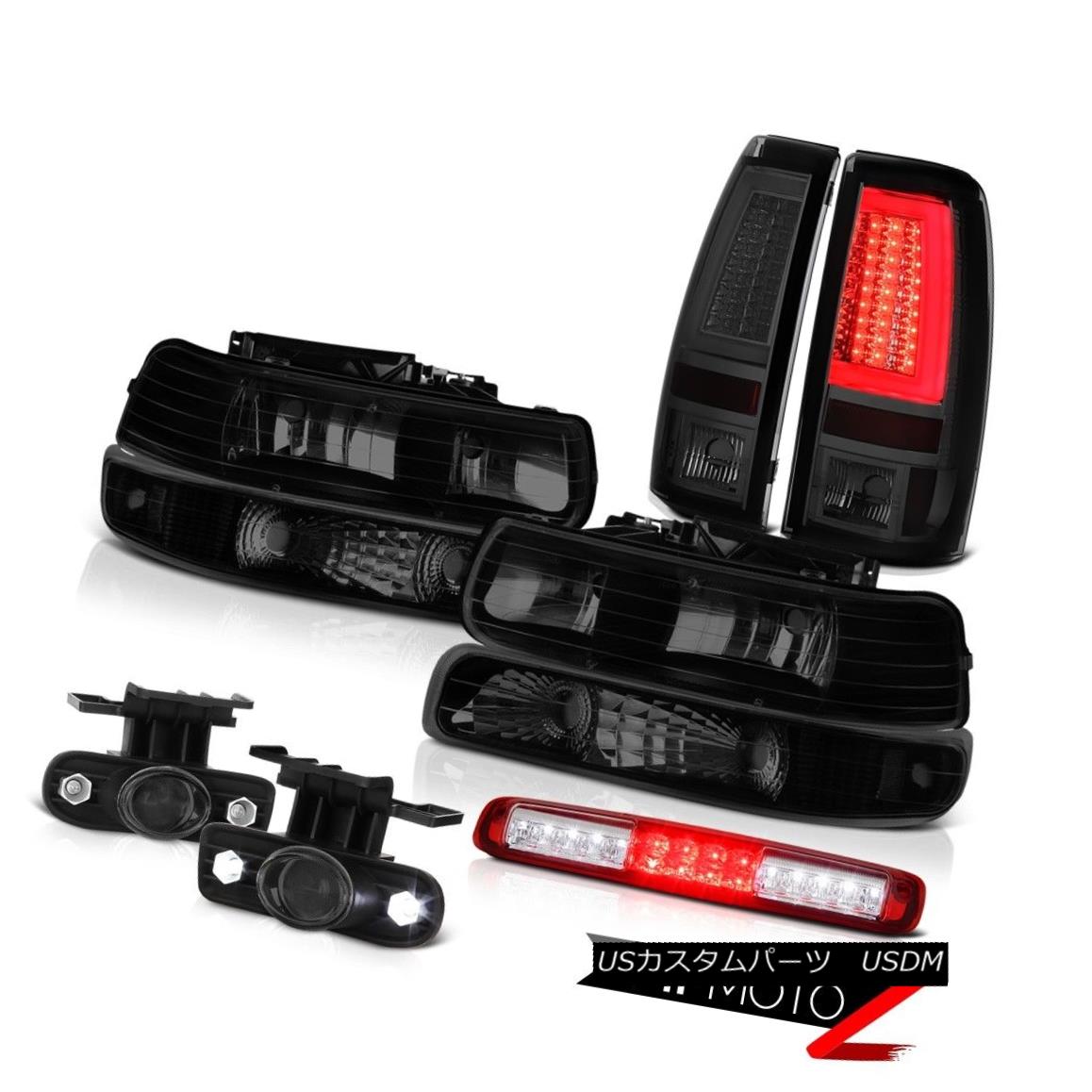 テールライト 1999-2002 Silverado LS Taillights Headlamps Bumper Red Roof Cab Lamp Foglights 1999..