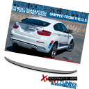 エアロパーツ 08-13 BMW E71 X6 P Style Rear Trunk Spoiler Lip Wing Deck Unpainted ABS P...