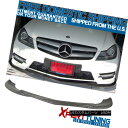 エアロパーツ 12-14 Benz C-class W204 LCI Godhand Carbon Fiber CF Front Bumper Lip Spoi...
