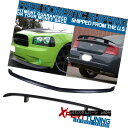 Fit 06-10 Dodge Charger PU Front Bumper Lip &amp; Matte Black ABS Rear Trunk Spoilerカテゴリエアロパーツ状態新品メーカーDodge車種Charger発送詳細送料一律 1000円（※北海道、沖縄、離島は省く）商品詳細輸入商品の為、英語表記となります。 Condition: New Brand: Xpert-Tuning Surface Finish: Front Lip: Unpainted BlackTrunk Spoiler: Matte Manufacturer Part Number: XPT-BLF-DC05OE-PU/AST-DCHR06A Warranty: Yes Interchange Part Number: Air-Dam-Chin-Diffuser-Front-Bumper-Splitter Color: Front Lip: Unpainted BlackTrunk Spoiler: Matte Other Part Number: Rear-Tail-Trunk-Wing-Lip-Decklid-Bodykit Details: Instructions are not included Placement on Vehicle: Left, Right, Front, Rear Material: Front Lip: PU Trunk Spoiler: ABS UPC: DOES NOT APPLY※以下の注意事項をご理解頂いた上で、ご入札下さい※■海外輸入品の為、NC,NRでお願い致します。■フィッテングや車検対応の有無については、画像と説明文よりお客様の方にてご判断をお願いしております。■USのカスタムパーツは国内の純正パーツを取り外した後、接続コネクタが必ずしも一致するとは限らず、加工が必要な場合がございます。■商品説明文中に英語にて”保障”に関する記載があっても適応はされませんので、ご理解ください。■初期不良（到着より7日以内）のみ保証対象とします。ただし、取り付け後は、保証対象外とします。■海外倉庫から到着した製品を、再度国内で検品を行い、日本郵便または佐川急便にて発送となります。■お届けまでには、2〜3週間程頂いております。ただし、天候次第で多少遅れが発生する場合もあります。■商品落札後のお客様のご都合によるキャンセルはお断りしておりますが、商品落札金額の30％の手数料をいただいた場合のみお受けいたします。■他にもUSパーツを多数出品させて頂いておりますので、ご覧頂けたらと思います。■USパーツの輸入代行も行っておりますので、ショップに掲載されていない商品でもお探しする事が可能です!!お気軽にお問い合わせ下さい。&nbsp;