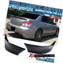 エアロパーツ Fit For 02-07 Subaru Impreza WRX Rear Bumper Lip Splitter 2Pc Valance Spa...
