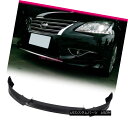 エアロパーツ Fits 13-15 Nissan Sentra Sedan 4Dr PP Black Front Bumper Lip OE Style フィット13-15日産セントラセダン4Dr PPブラックフロントバンパーリップOEスタイル(2)
