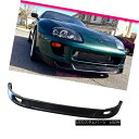 エアロパーツ Fits 93-98 Toyota Supra Front Bumper Lip V2 Style Without The V1 Side Flaps フィット93-98 Toyota SupraフロントバンパーリップV2スタイル、V1サイドフラップなし(2)