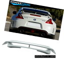 エアロパーツ Fit For 09-18 Nissan 370Z Z34 Fairlady Z Nismo Trunk Spoiler - Primer ABS フィット9-18日産370Z Z34フェアレディZニスモトランクスポイラー - プライマーABS