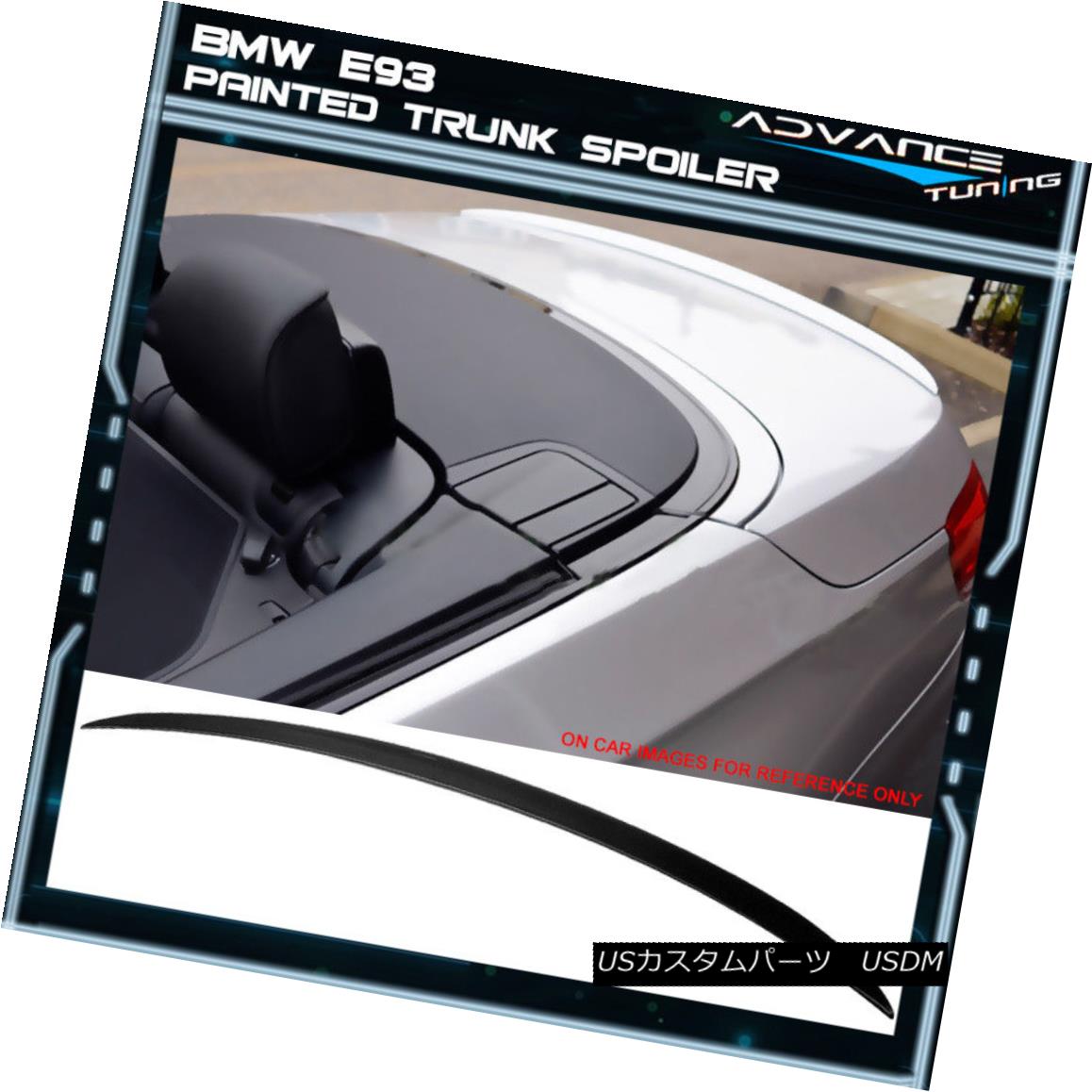 ѡ WORLDҸˤ㤨֥ѡ 07-13 BMW 3-Series E93 Convertible M3 ABS Trunk Spoiler Painted #668 Jet Black 07-13 BMW 3꡼E93С֥M3 ABSȥ󥯡ݥ顼ڥȡ668åȡ֥åפβǤʤ210,760ߤˤʤޤ