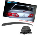 エアロパーツ Fits 02-06 Acura RSX Coupe 2Dr Aspec Style Trunk Spoiler Lid - Carbon Fib...