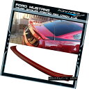 エアロパーツ 10-14 Ford Mustang D Style Trunk Spoiler OEM Painted Color Red Candy # U6...