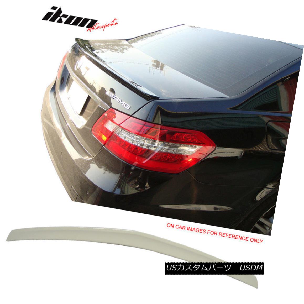 Custom Painted A Style ABS Rear Trunk Spoiler For Mercedes Benz W212 10-16 