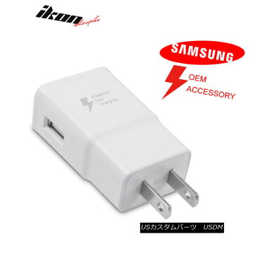 エアロパーツ Samsung Galaxy Note4 S6 S7 Edge OE Fast Rapid Charger Home Wall Plug + USB Cable サムスンギャラクシーノート4 S6 S7エッジOE高速急速充電器ホームウォールプラグ+ USBケーブル