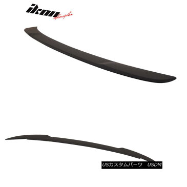 エアロパーツ Fits 11-14 Dodge Charger SRT8 Hellcat Trunk Spoiler - Matte Black ABS 11-14ダッジチャージャSRT8ヘルカットトランクスポイラーにフィット - マットブラックABS