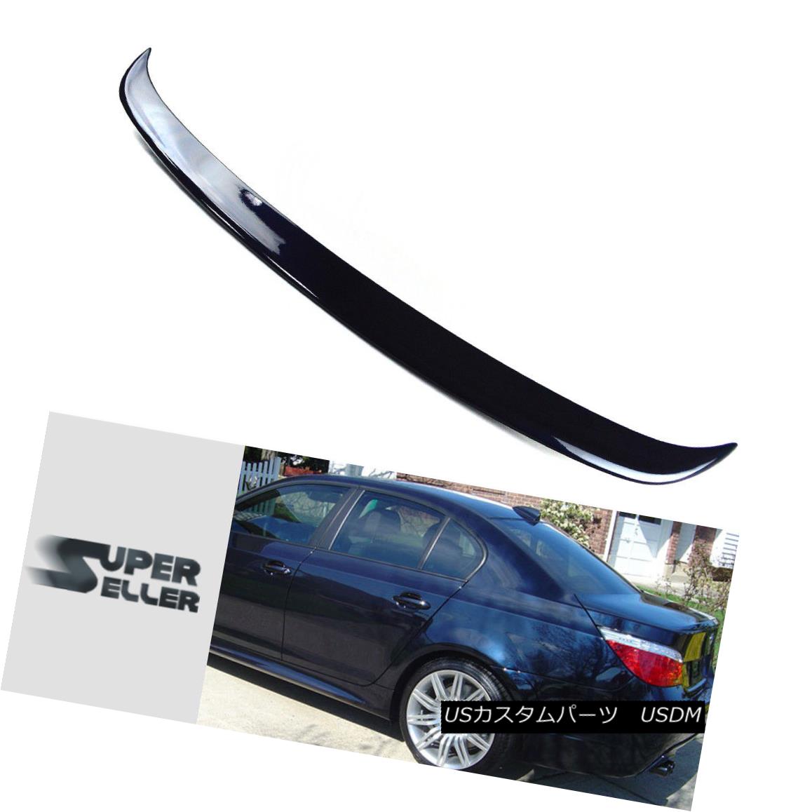 528i 550i M5 Sedan For BMW 5-Series E60 A Style Trunk Spoiler Wing Painted #416カテゴリエアロパーツ状態新品メーカーBMW車種528i発送詳細送料一律 1000円（※北海道、沖縄、離島は省く）商品詳細輸入商品の為、英語表記となります。 Condition: New Brand: BMW Warranty: No Warranty Primary Color: Color Code 416 Country/Region of Manufacture: Taiwan Manufacturer Part Number: 0102RA98323 EAN: Does not apply Surface Finish: Painted ABS Part Brand: Factory Placement on Vehicle: Rear UPC: Does not apply※以下の注意事項をご理解頂いた上で、ご入札下さい※■海外輸入品の為、NC,NRでお願い致します。■フィッテングや車検対応の有無については、画像と説明文よりお客様の方にてご判断をお願いしております。■USのカスタムパーツは国内の純正パーツを取り外した後、接続コネクタが必ずしも一致するとは限らず、加工が必要な場合がございます。■商品説明文中に英語にて”保障”に関する記載があっても適応はされませんので、ご理解ください。■初期不良（到着より7日以内）のみ保証対象とします。ただし、取り付け後は、保証対象外とします。■海外倉庫から到着した製品を、再度国内で検品を行い、日本郵便または佐川急便にて発送となります。■お届けまでには、2〜3週間程頂いております。ただし、天候次第で多少遅れが発生する場合もあります。■商品落札後のお客様のご都合によるキャンセルはお断りしておりますが、商品落札金額の30％の手数料をいただいた場合のみお受けいたします。■他にもUSパーツを多数出品させて頂いておりますので、ご覧頂けたらと思います。■USパーツの輸入代行も行っておりますので、ショップに掲載されていない商品でもお探しする事が可能です!!お気軽にお問い合わせ下さい。&nbsp;