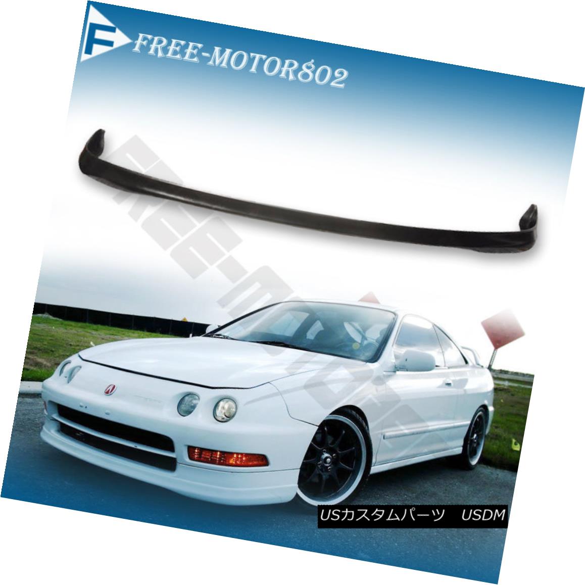ѡ FOR 94-97 ACURA INTEGRA FRONT BUMPER LIP SPOILER BODYKIT TYPE R TR STYLE PU 94-97 ACURA INTEGRAեȥХѡåץݥܥǥåȥR TRPU