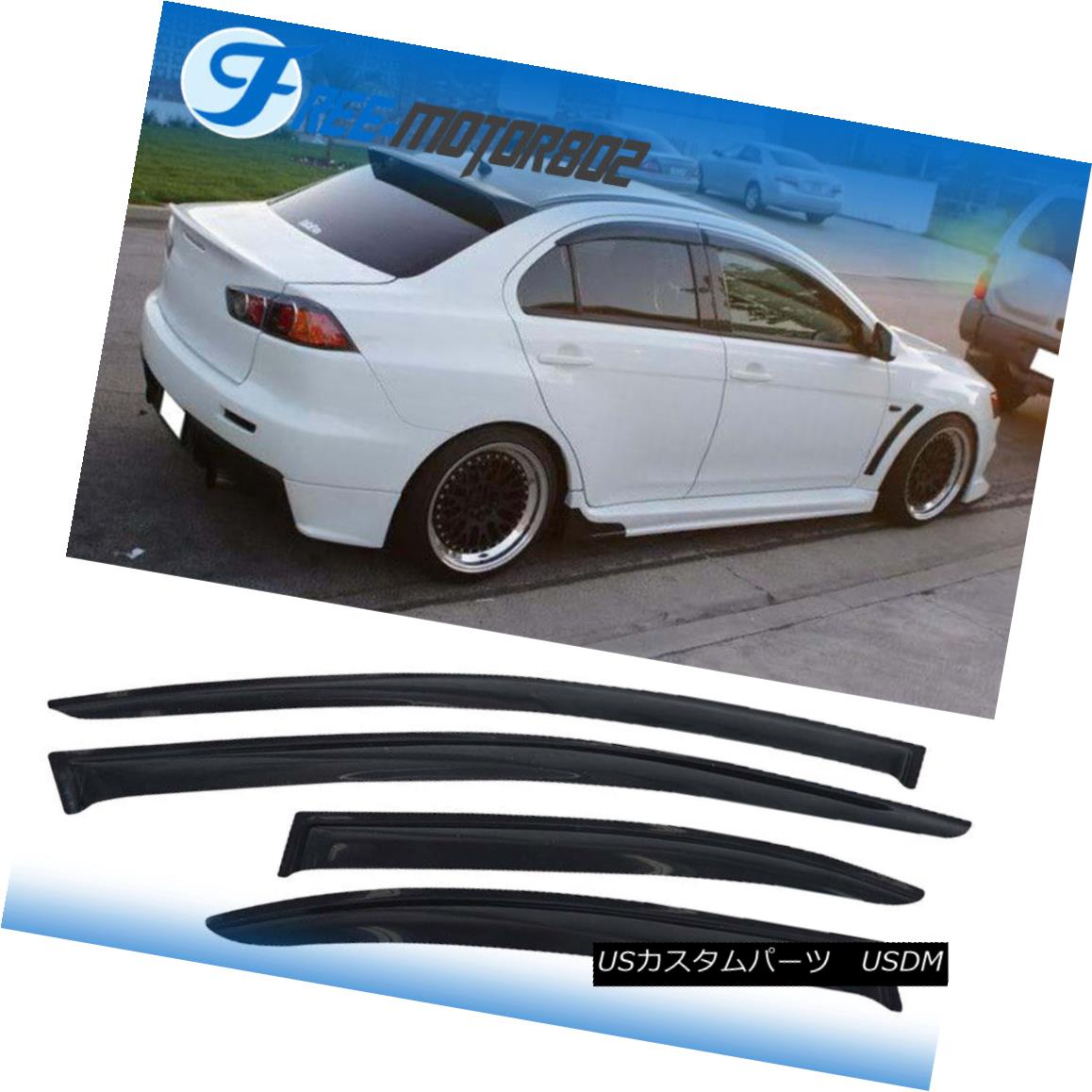 先着購入特典 エアロパーツ Fits 08 17 Mitsubishi Lancer Slim Style Acrylic Window Visors 4pc Set フィット08 17三菱ランサースリムスタイルのアクリルウィンドウバイザー4pcセット 2年保証 車用品車用品 バイク用品 Www Tripseller In 先着購入特典 エアロパーツ Fits 08 17 Mitsubishi Lancer Slim Style Acrylic Window Visors 4pc Set フィット08 17三菱ランサースリムスタイルのアクリルウィンドウバイザー4pcセット 2年保証 車用品車用品 バイク用品 Www Tripseller In