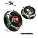 エアロパーツ Black Chrome 2 Tone Engine Oil Filter Cap Fuel Tank Cover For Honda JDM logo ホンダJDMロゴ用ブラッククローム2トーンエンジンオイルフィルターキャップ燃料タンクカバー