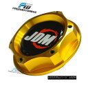 エアロパーツ Gold Engine Oil Filter Cap Fuel Tank Cover For Honda With JDM logo JDMロゴ入りホンダ用ゴールドエンジンオイルフィルターキャップ燃料タンクカバー