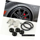 エアロパーツ Euro Korean Black Bolt on Quick Release Secure Kit For Front Rear Bumper ...