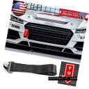 エアロパーツ Black Bumper Crash Beam Tow Hook Strap w/ Red Tow Arrow Sticker For BMW Audi ブラックバンパークラッシュビームトウフックストラップw /赤い曳航矢印ステッカーBMW Audi用