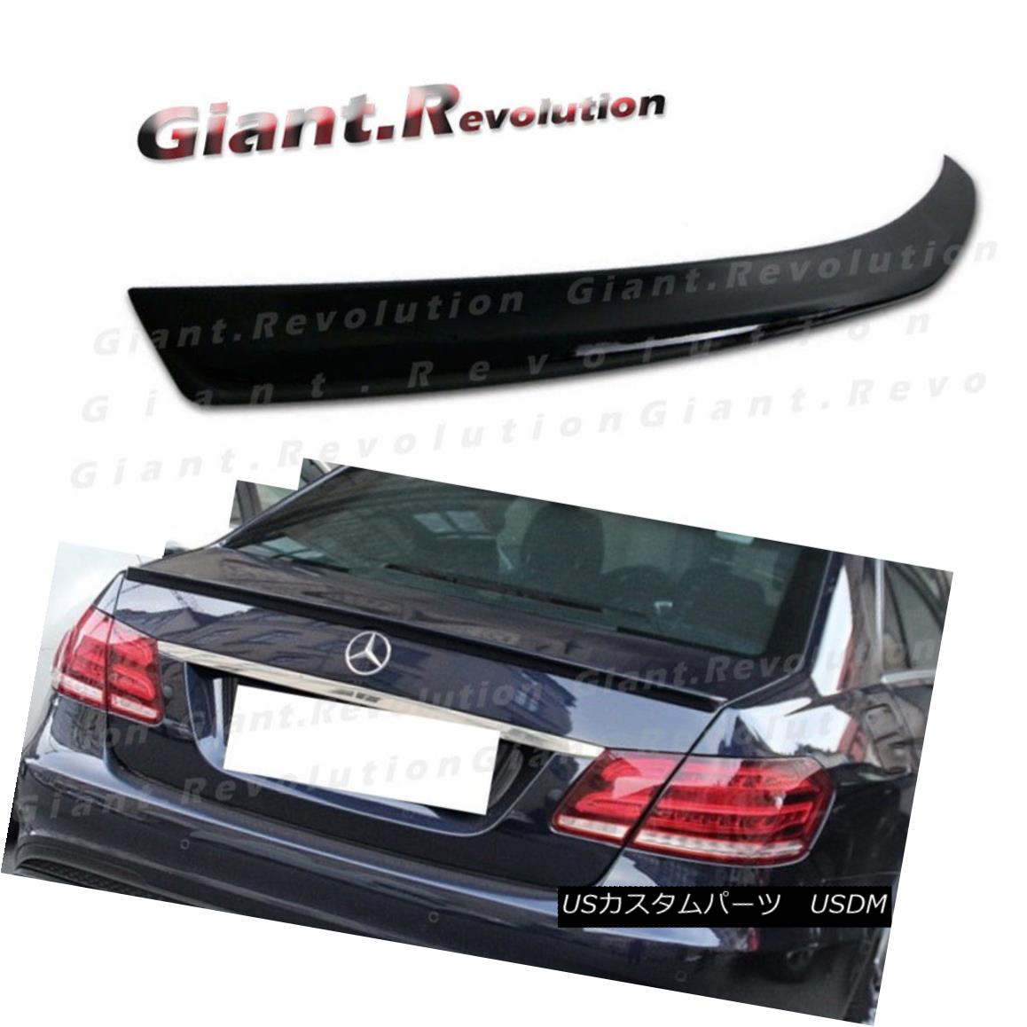 エアロパーツ PAINTED 10-16 M Benz W212 E63 E300 E-Sedan 4DR AMG Style Rear Trunk Spoiler Wing ペイント10-16 MベンツW212 E63 E300 Eセダン4DR AMGスタイルリアトランク・スポイラー・ウィング