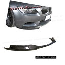 エアロパーツ Fit For 2008-13 BMW E90 E92 E93 M3 Bumper V Look 3K Carbon Fiber Front Lower Lip BMW E90 E92 E93 M3バンパーVルック3Kカーボンファイバーフロントロワーリップ