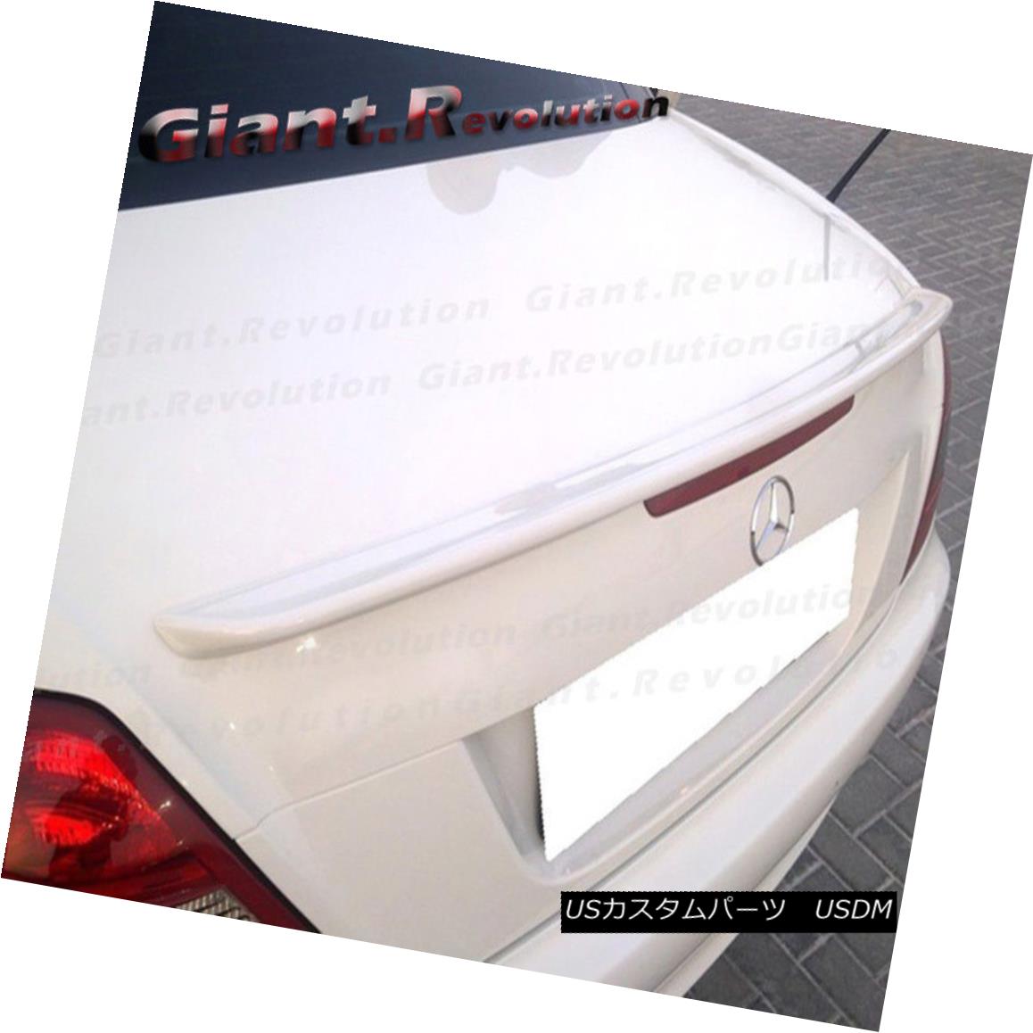 エアロパーツ Pianted A Look Trunk Boot Spoiler For 05-10 Benz R171 SLK Class SLK55AMG SLK280 05-10ベンツR171 SLKクラスSLK 55 AMG SLK280用ルックトランクブートスポイラーを塗装