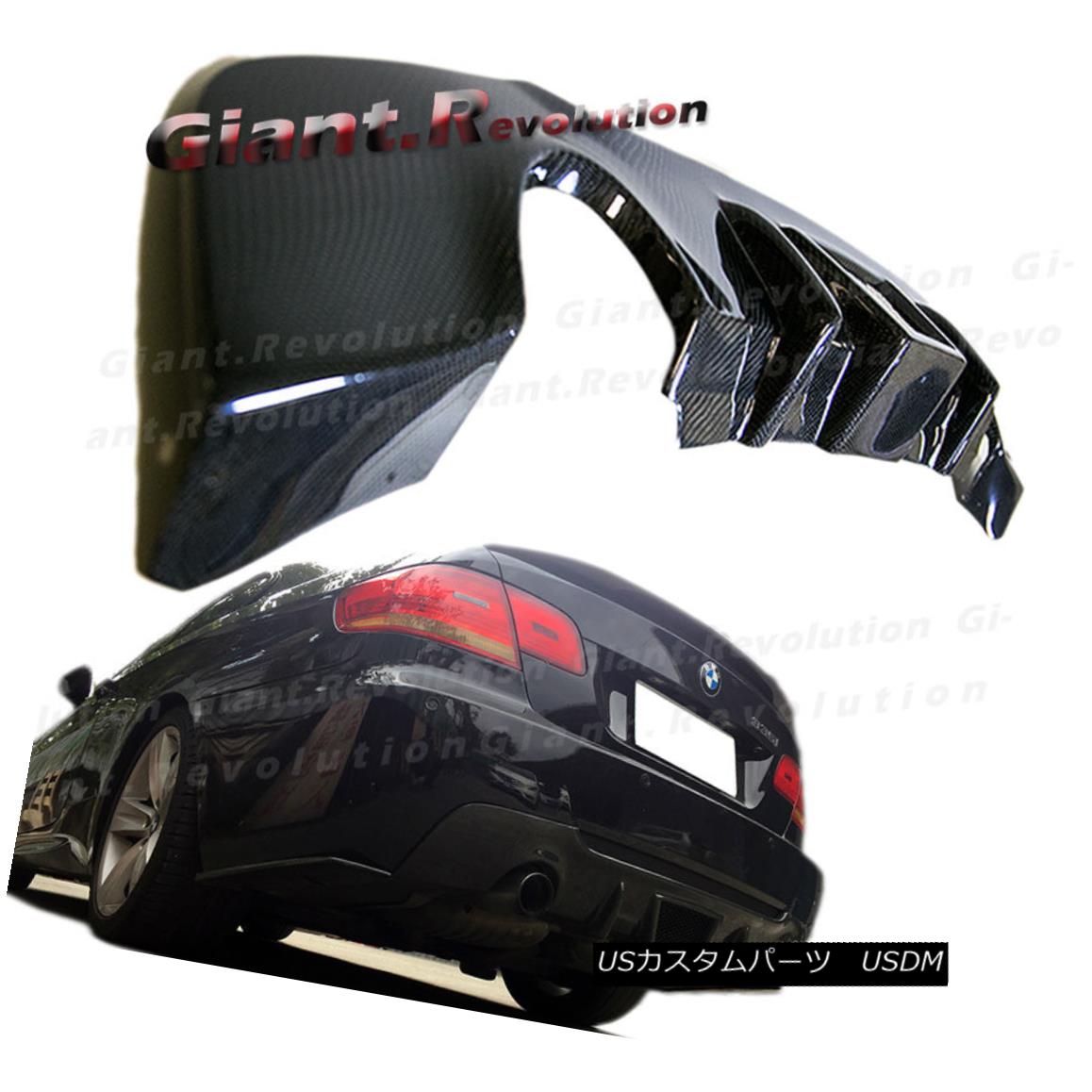 エアロパーツ TMS Look Carbon Fiber Replace Rear Diffuser Fit BMW 07-13 E92 E93 M-Sport Bumper TMSルックカーボンファイバーリヤディフューザーフィットBMW 07-13 E92 E93 M-スポーツバンパー