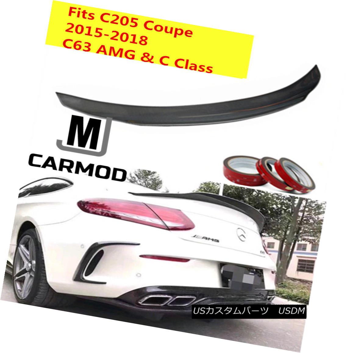 ѡ PSM Style Carbon Fiber Trunk Spoiler Fit For MERCEDES-BENZ C205 C63 AMG Coupe MERCEDES-BENZ C205 C63 AMGPSMúݥȥ󥯡ݥ顼եå