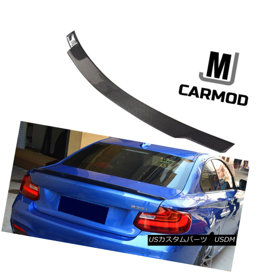 エアロパーツ FIT FOR BMW F22 M240i 220i 228i 230i 235i CARBON FIBER REAR LIP TRUNK SPOILER BMW F22 M240i 220i 228i 230i 235iカーボンファイバーリアリップトランクスポイラー