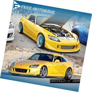 エアロパーツ FOR 04-09 HONDA S2000 FRONT BUMPER LIP SPOILER BODYKIT PU AP2 CR CLUB RACER フォー04-09ホンダS2000フロントバンパーリップスポイラーボディキットPU AP2 CRクラブレーサー