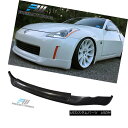 エアロパーツ Fit for: 03-05 Nissan 350Z 2-Door ING-S Type Front Bumper Lip Spoiler PU フィット:03-05日産350Z 2ドアING-SタイプフロントバンパーリップスポイラーPU(2)