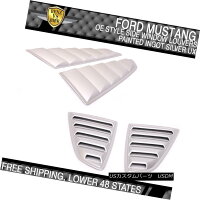 エアロパーツ For 15 18 パーツ Louvers Ford Mustang Silver Oe Style エアロパーツ For 15 18 パーツ Louvers Ford Mustang Silver Oe Style