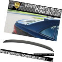 エアロパーツ 01-07 Mercedes Benz W203 C-Class Painted Matte Black Trunk Spoiler - ABS ...