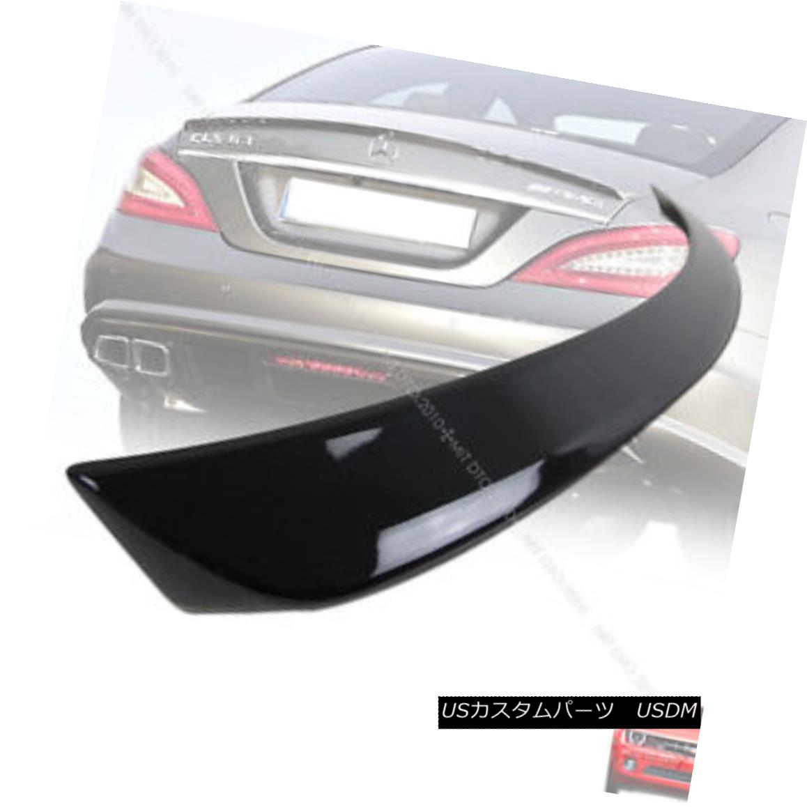 2008-2013 Painted Mercedes BENZ W204 4DR Boot Trunk Spoiler Rear Wing ABS