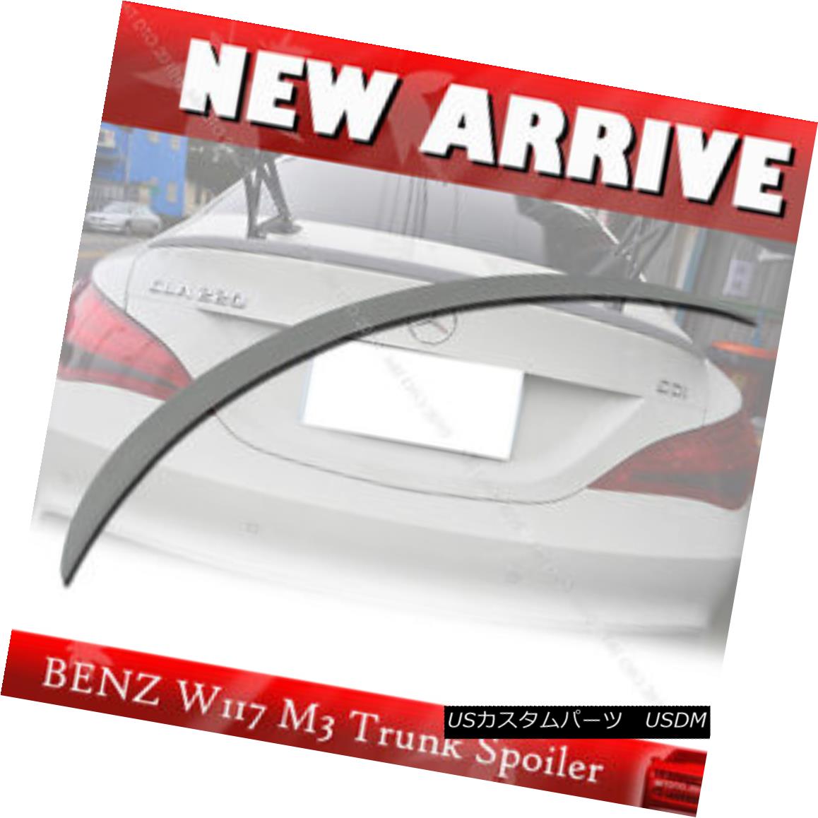 ѡ Mercedes BENZ C117 W117 CLA-Class M3 CLA200 Sedan Rear Trunk Spoiler 14-16  륻ǥ٥C117 W117 CLA饹M3 CLA200ꥢȥ󥯥ݥ顼14-16