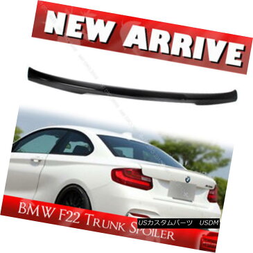 エアロパーツ Carbon For BMW 2-Series F22 Coupe M4-Style Trunk Spoiler New 228i 235i BMW 2シリーズF22クーペM4スタイルトランク・スポイラー用新カーボン228i 235i