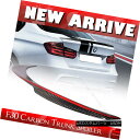 エアロパーツ Red Line & Carbon Fiber BMW 3 Series F30 F80 Performance Trunk Spoiler 340i レッドライン& 炭素繊維BMW 3シリーズF30 F80パフォーマンストランクスポイラー340i