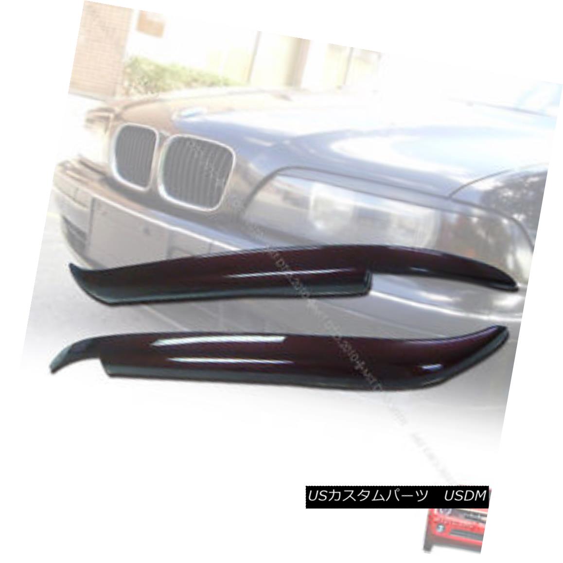 ѡ 97-03 Painted BMW 5-Series E39 4D Saloon Headlight Eyebrows Eyelids Cover ABS 97-03BMW 5꡼E39 4D롼إåɥ饤Ӥޤ֤СABS