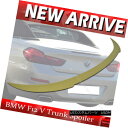 エアロパーツ Unpainted BMW F12 6-Series 640i V-Type Convertible Rear Trunk Spoiler Win...